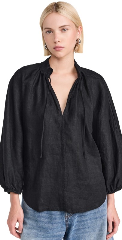 AYR Good Aura Blouse Black