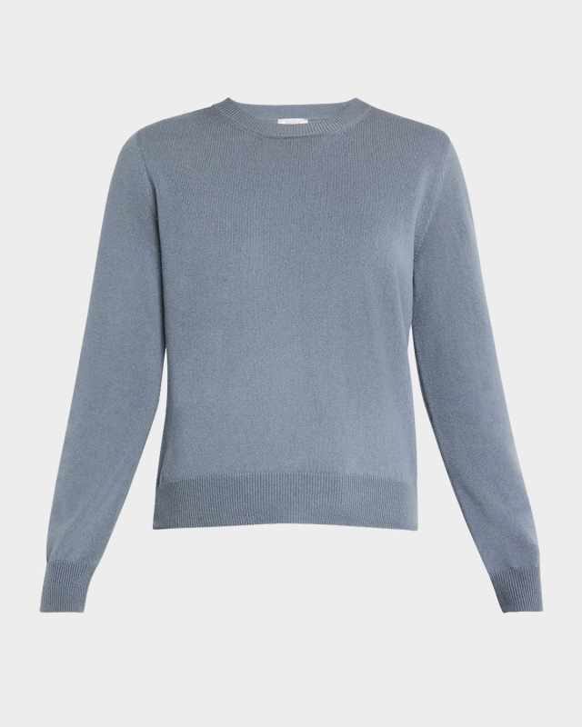 Crewneck Virgin Wool-Cashmere Sweater