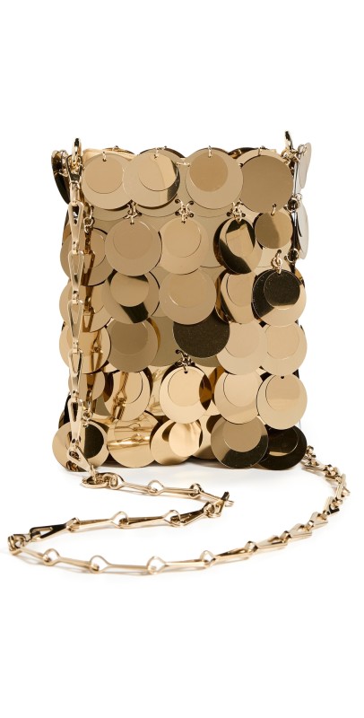 rabanne Mini Sparkle Discs Bag P711