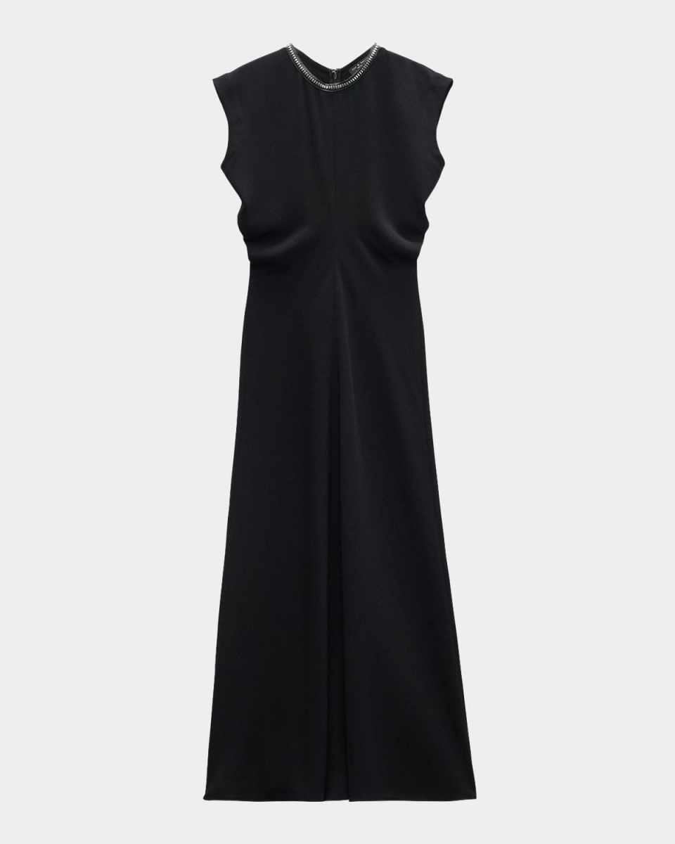 Marie Crepe Maxi Dress