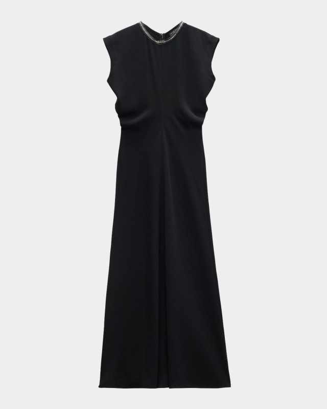Marie Crepe Maxi Dress