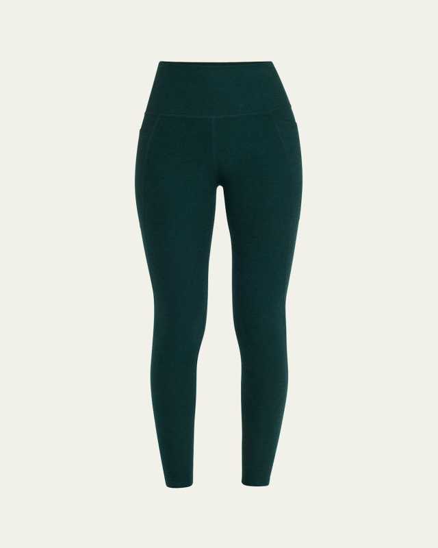 Out Of Pocket Space Dye High-Waist Mid Leggings
