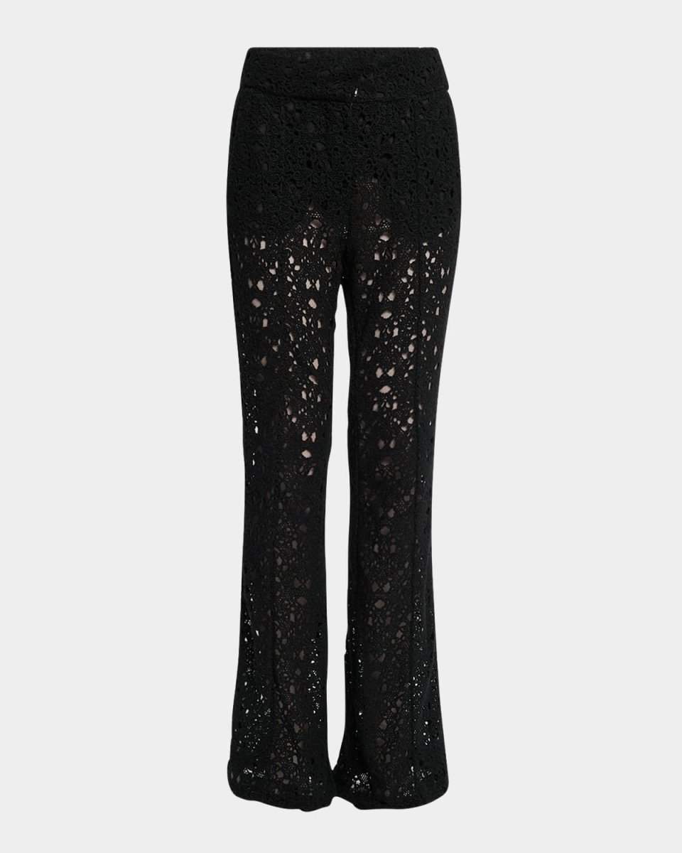 Dover Cashmere Lace Flared Pants