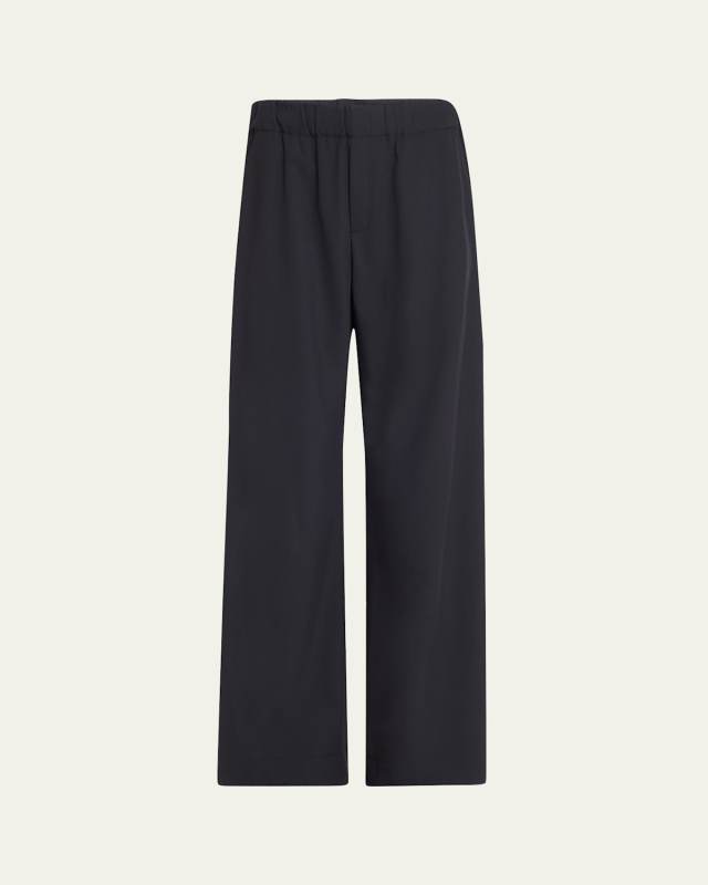 Jackson Straight-Leg Snap Pants