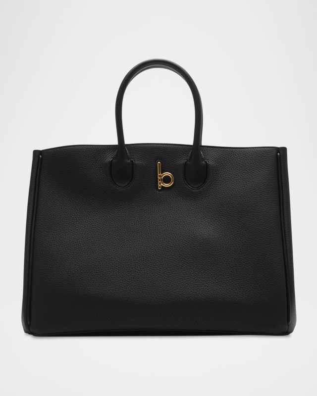 Rocking Horse Large Leather Tote Bag