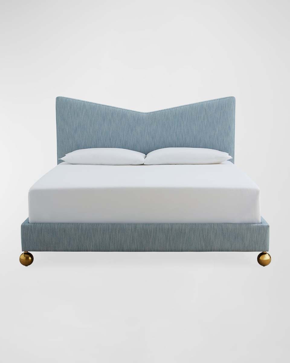 Chevron King Bed