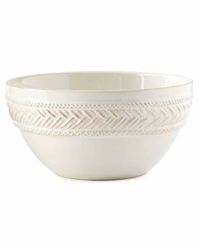 Le Panier Cereal/Ice Cream Bowl - Whitewash