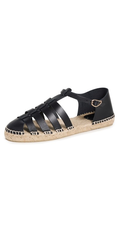 Castañer Castañer x Ancient Greek Chios 210 Fisherman Sandals Negro