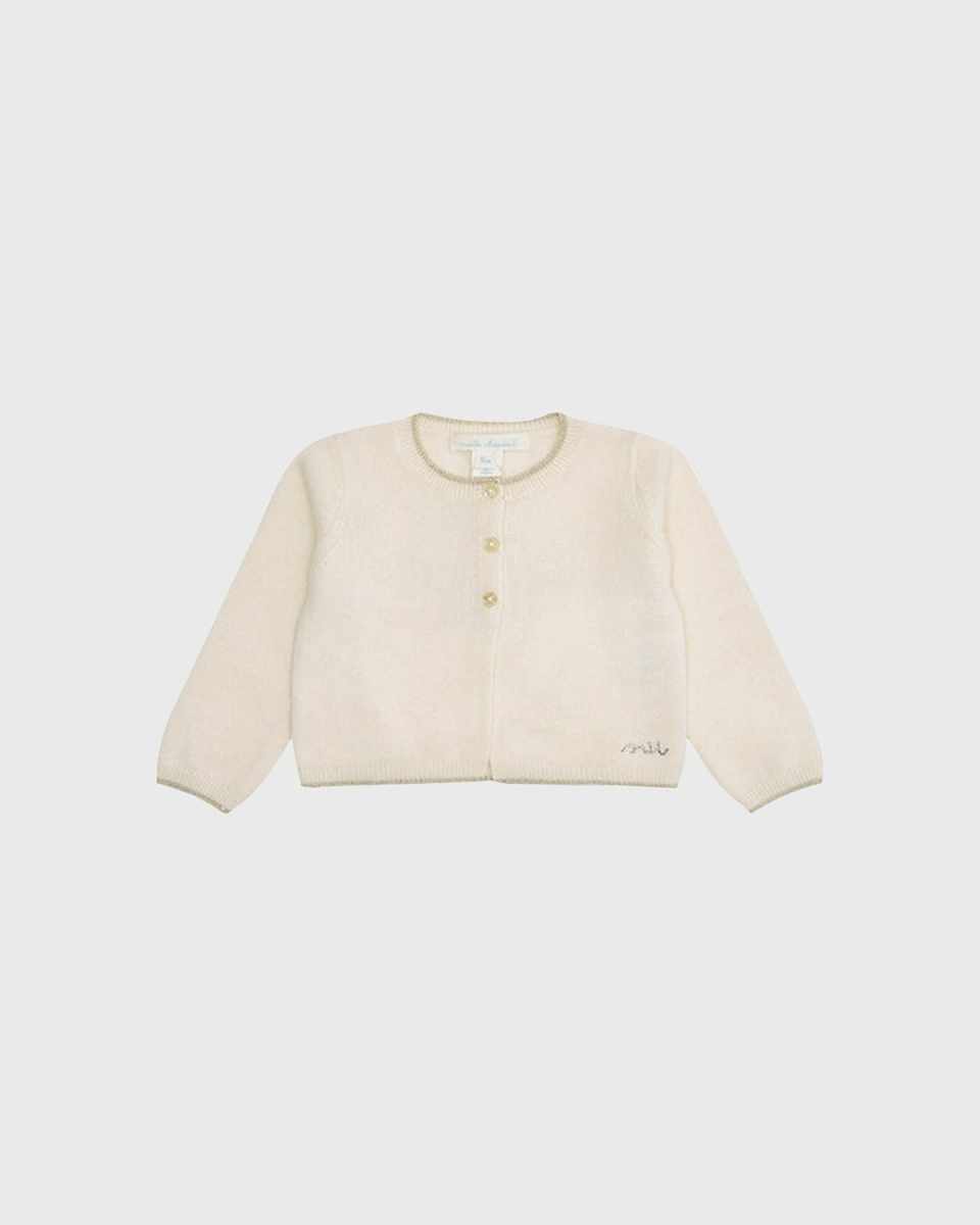 Girl's Briony Angel Wing Cardigan, Size 3M-18M