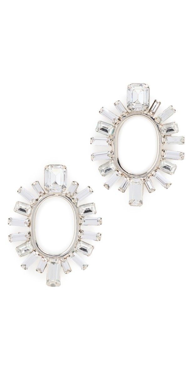 Elizabeth Cole Sadira Earrings Crystal