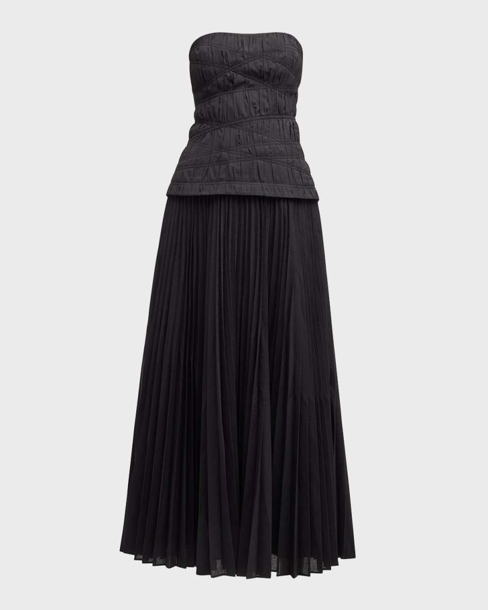 Bristol Strapless Midi Dress