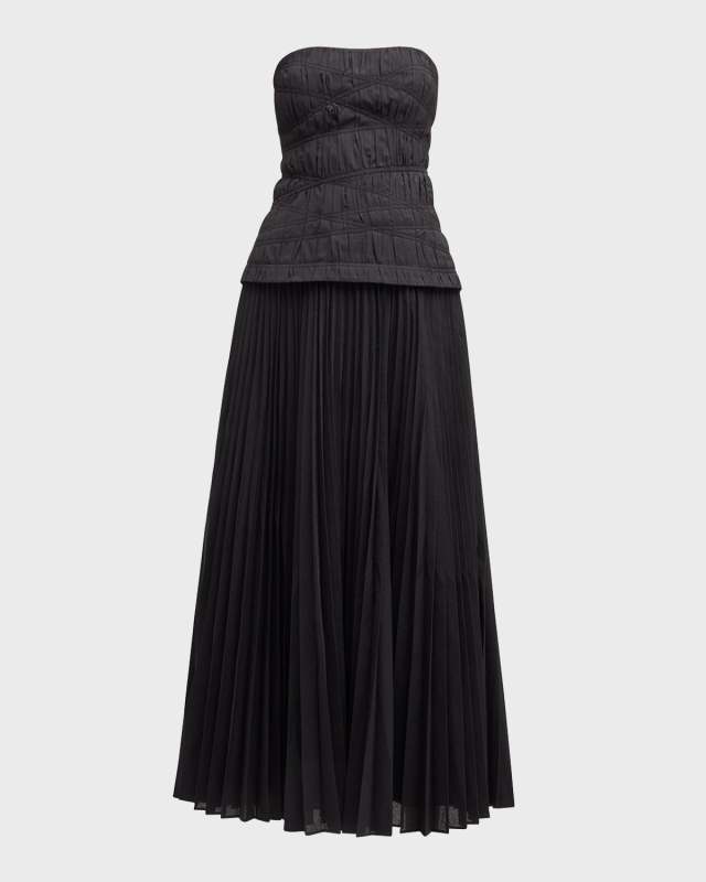 Bristol Strapless Midi Dress