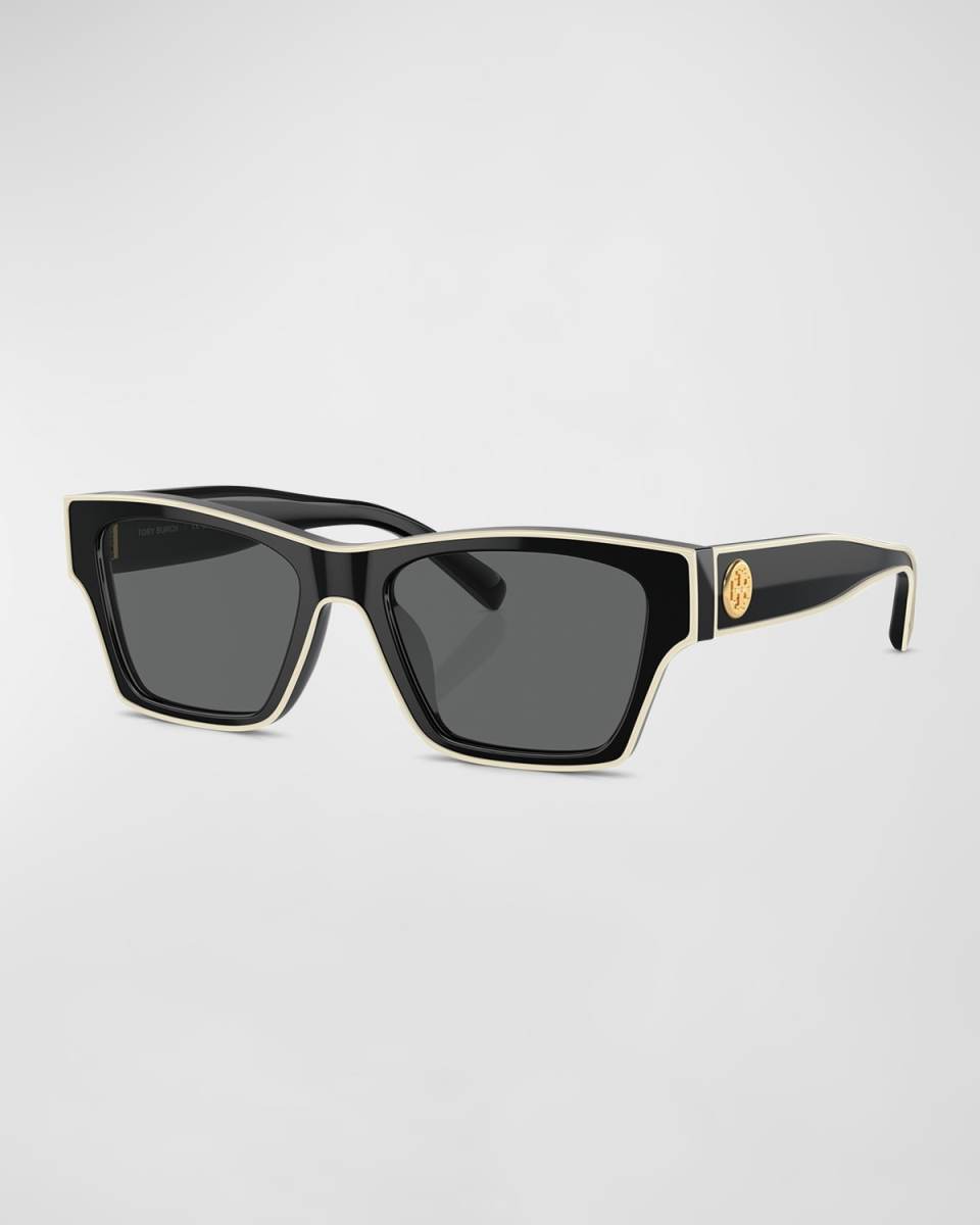 Outlined Rectangle Sunglasses