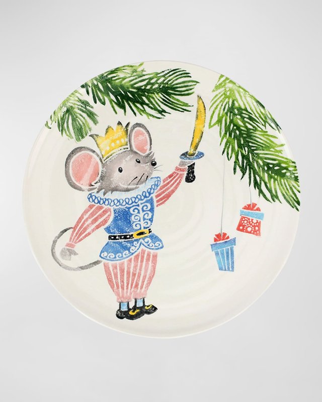 Nutcrackers Mouse King Round Platter