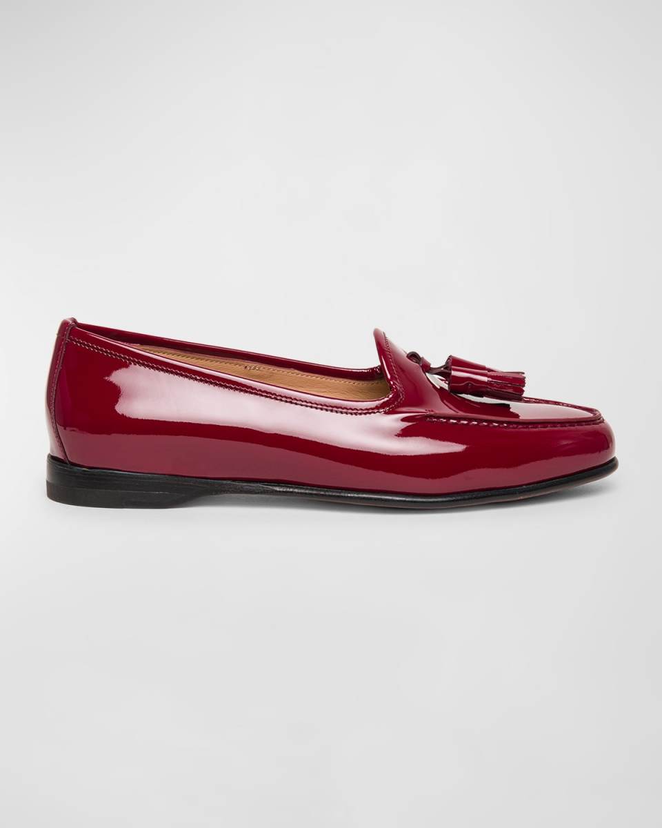 Andrea Patent Tassel Loafers