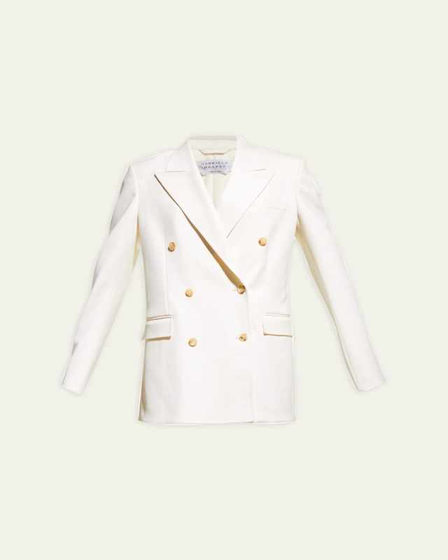 Kees Double-Breasted Wool Blazer