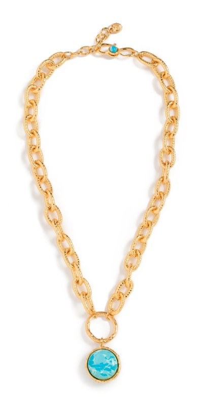 Sylvia Toledano Atlantis Collar Necklace Larimar