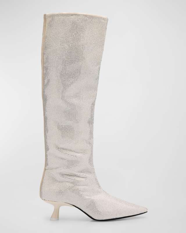 Kuki Crystal Vegan Tall Boots