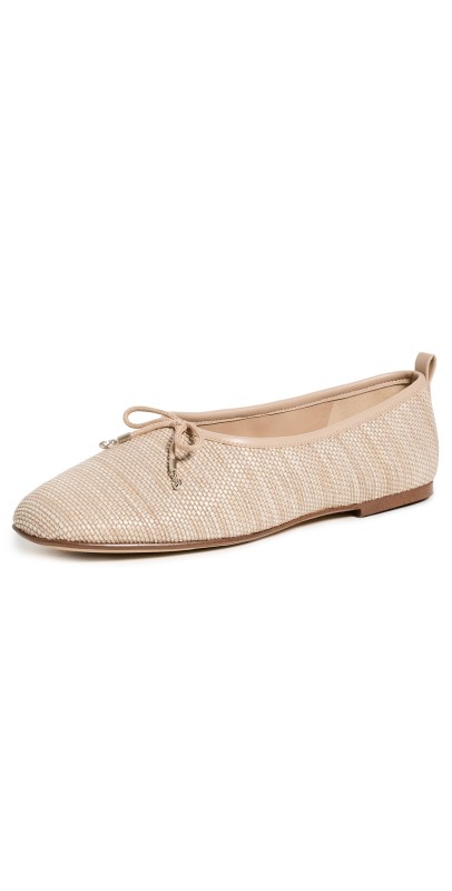 Sam Edelman Ari Ballet Flats Light Natural
