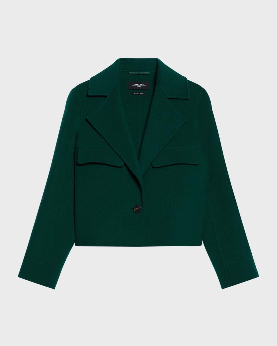 Kelly Cropped Wool Jacket