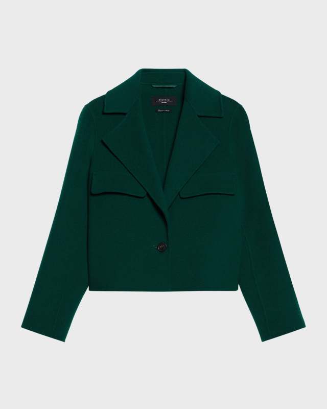 Kelly Cropped Wool Jacket
