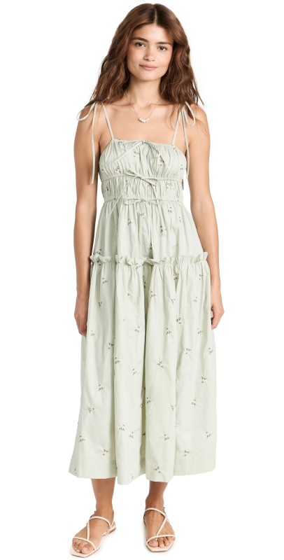 En Saison Reaganidi Dress Sage
