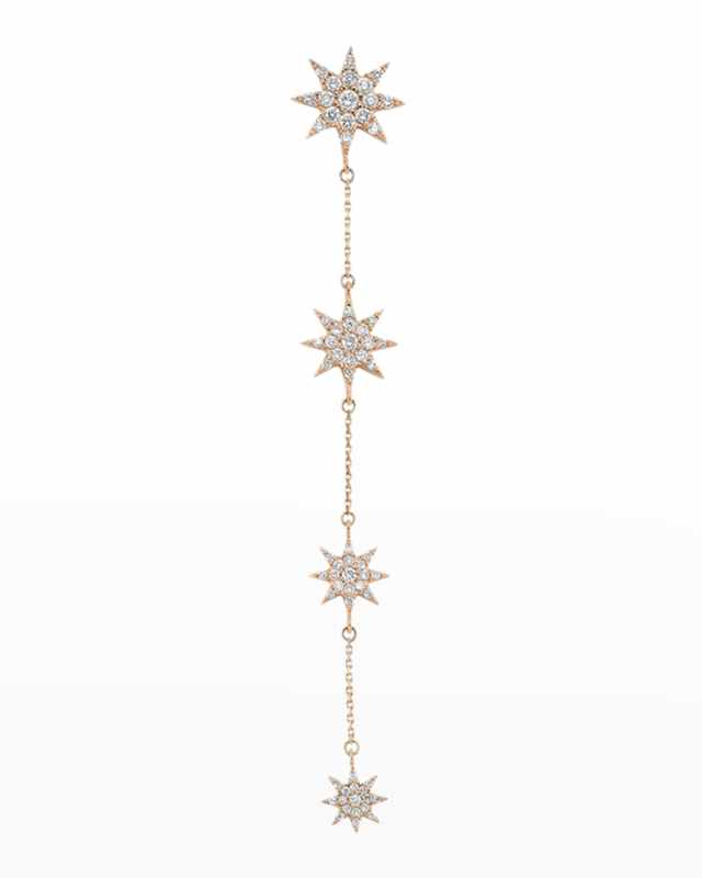 Venus Star Dangle Earring, Single