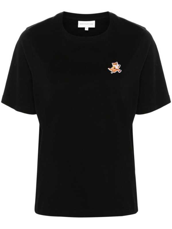 Speedy Fox-appliqué T-shirt