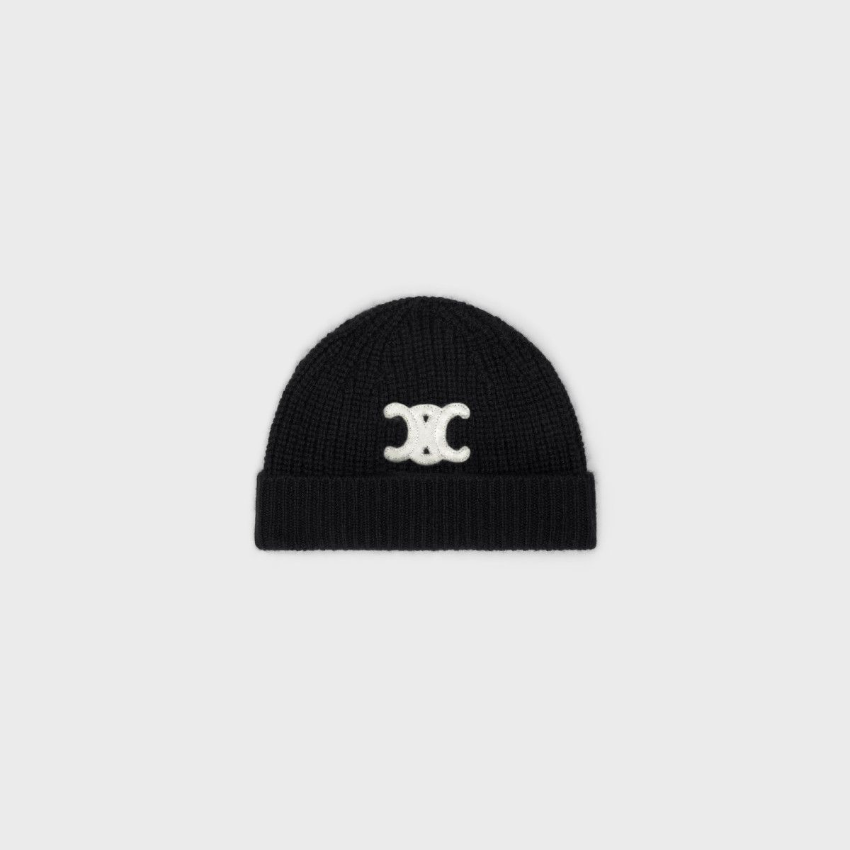 CELINE TRIOMPHE BEANIE IN SEAMLESS CASHMERE