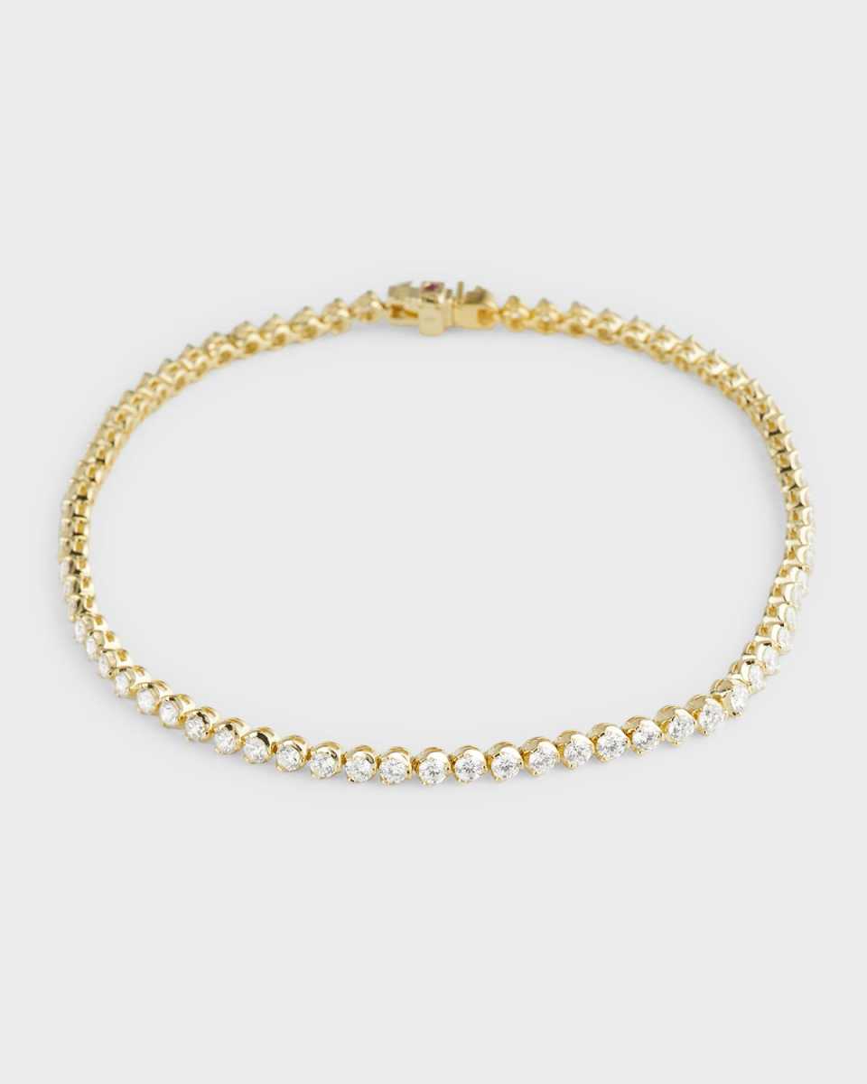 18K Gold Diamond Tennis Bracelet