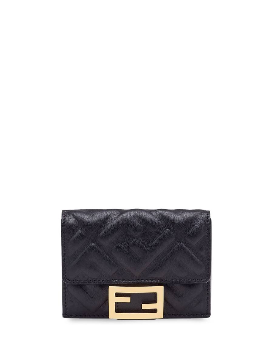 monogram pattern wallet