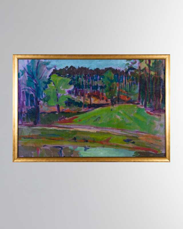 "Back Porch View" Large Giclee Wall Art Giclee Wall Art
