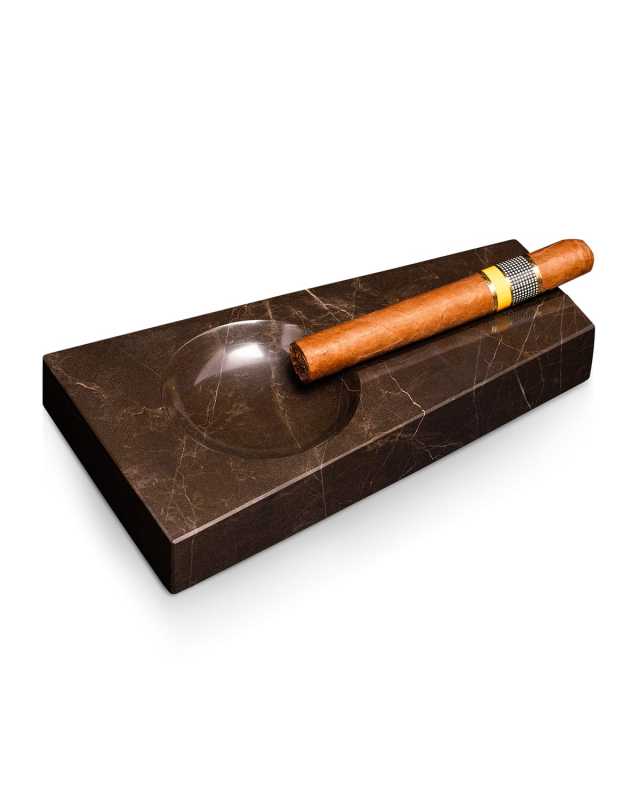 Marble Single-Cigar Ashtray