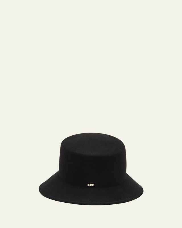 Ruby Felt Bucket Hat