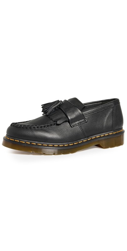 Dr. Martens Adrian Black Virginia Womens Loafers Virginia Black