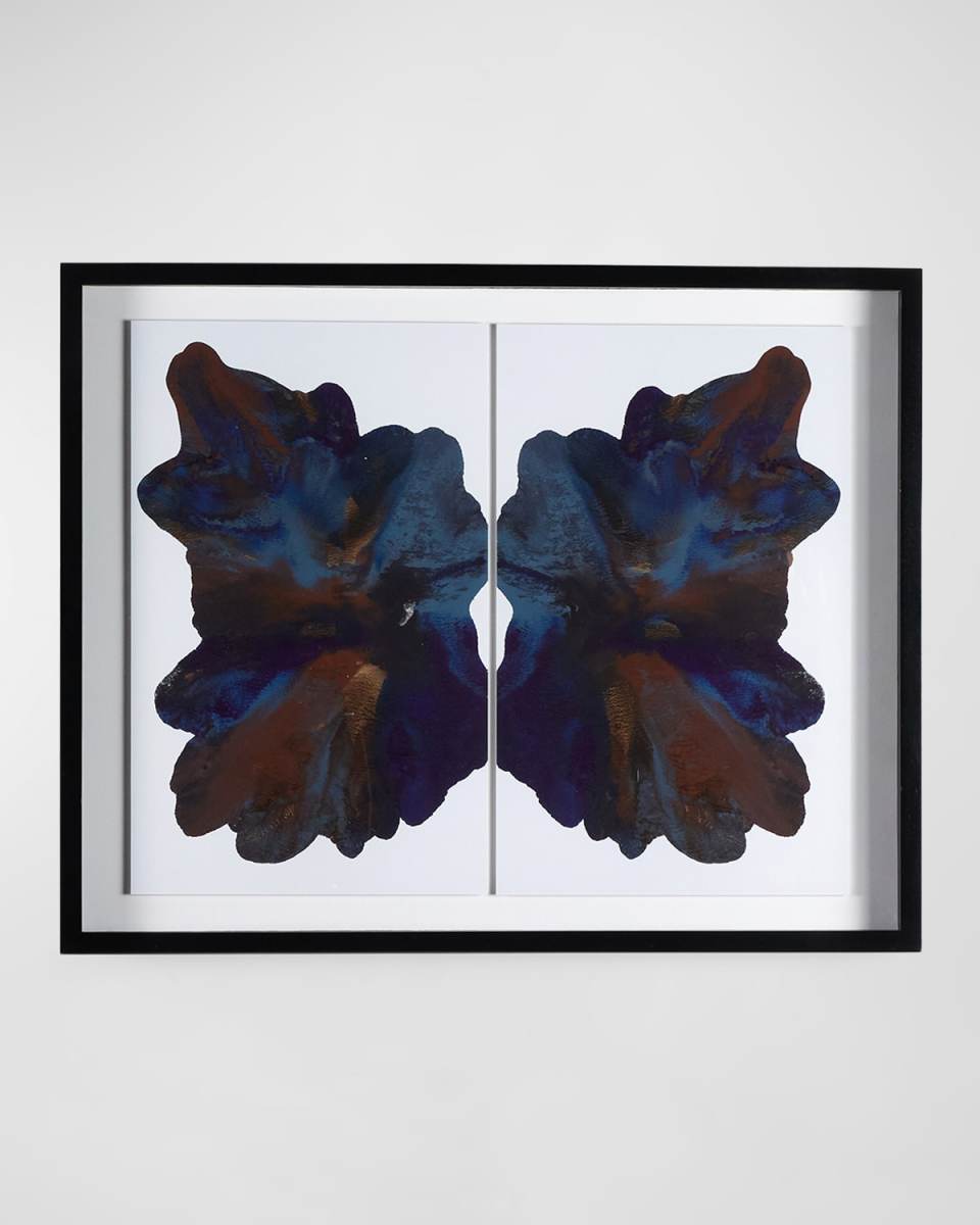 "Rorschach Plum" Giclee by Orfeo Quagliata