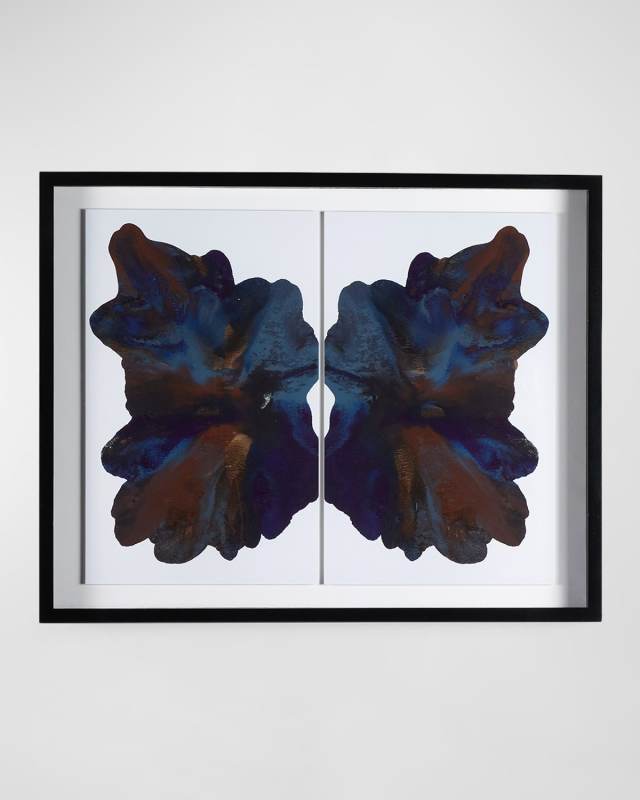 "Rorschach Plum" Giclee by Orfeo Quagliata