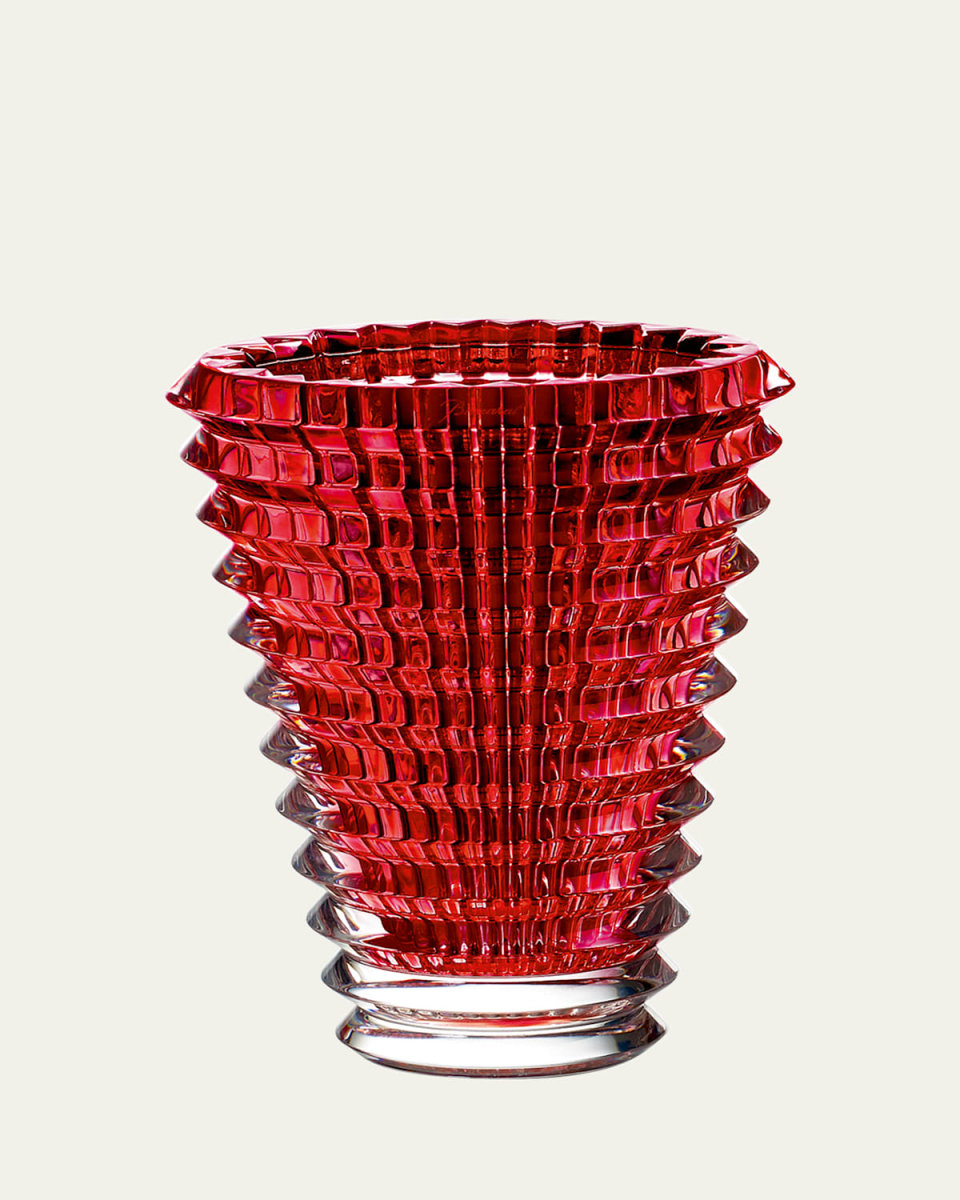 Eye Small Red Vase