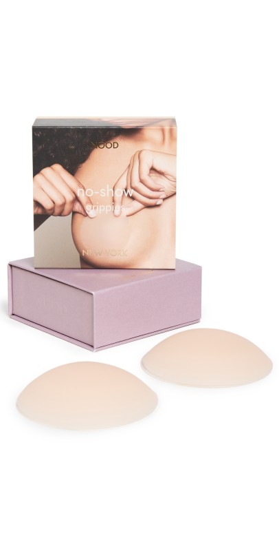 NOOD No Show Grippies Non Adhesive Covers No. 5 Soft Ta