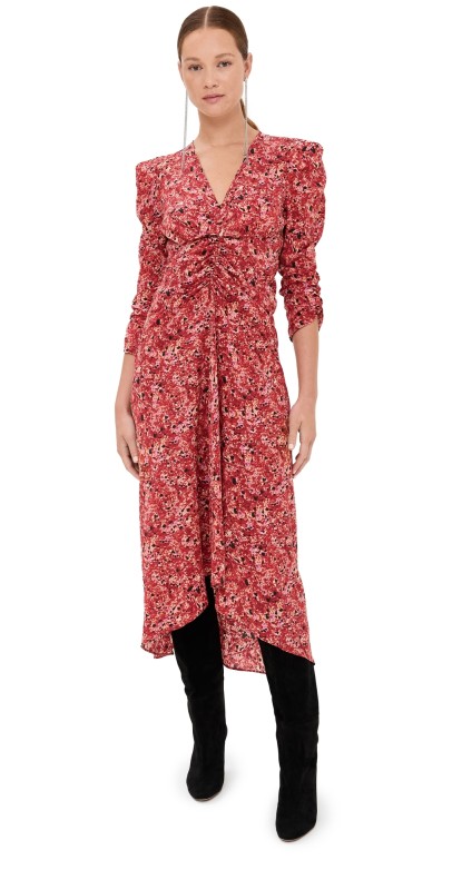 Isabel Marant Albini Dress Red