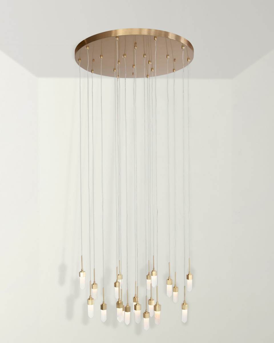 Leo 20 Drop Round Chandelier
