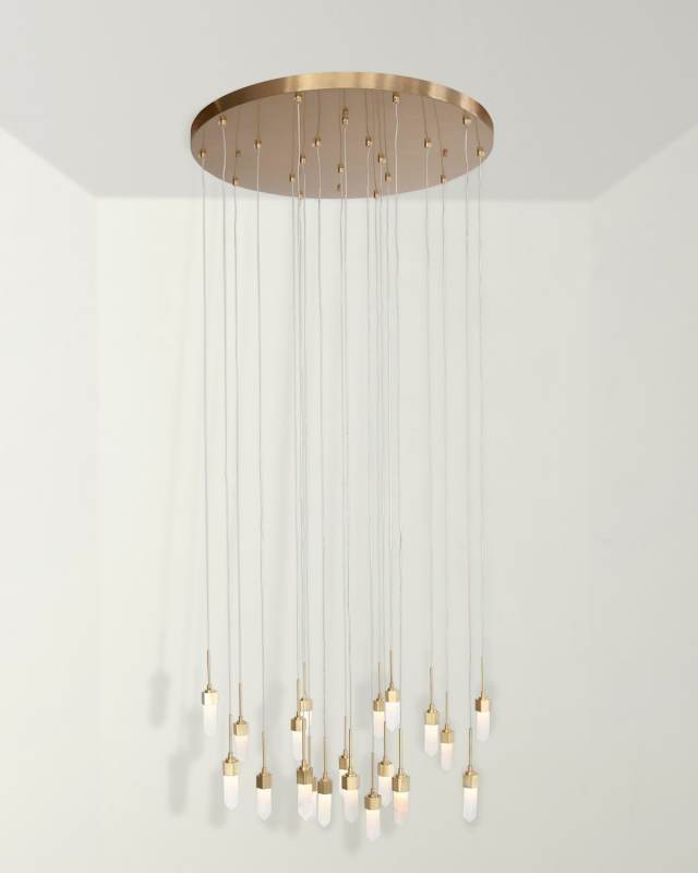 Leo 20 Drop Round Chandelier