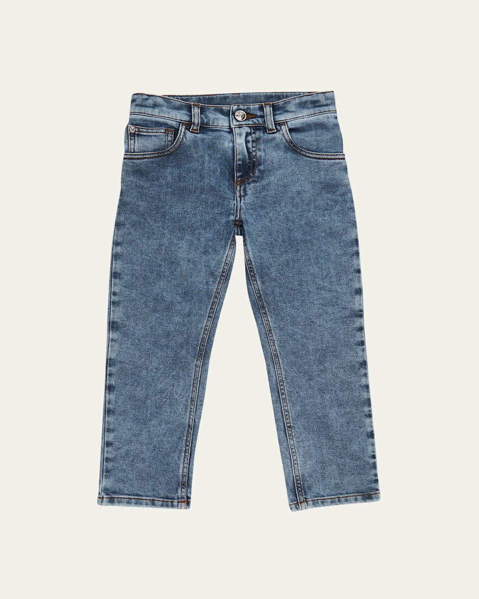 Boy's Vintage Wash Jeans, Size 8-