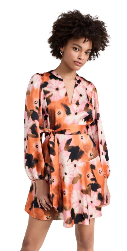 Tanya Taylor Vienna Dress Peony Multi