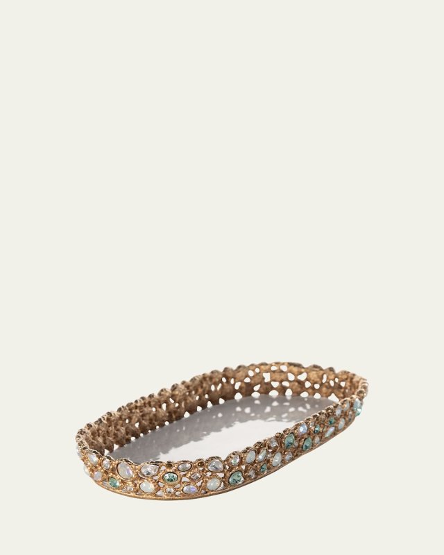 Opal Bejeweled Tray