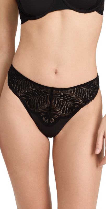 Natori Natori Lush Thong Black