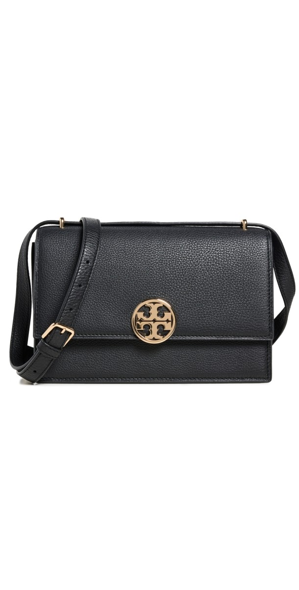 Tory Burch Miller Shoulder Bag Black