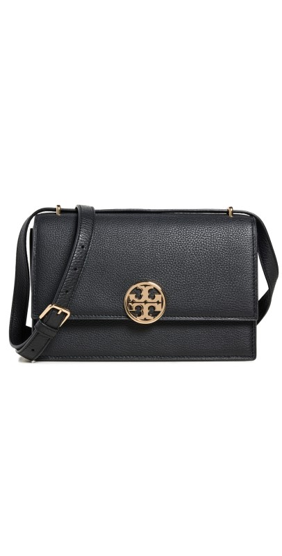 Tory Burch Miller Shoulder Bag Black