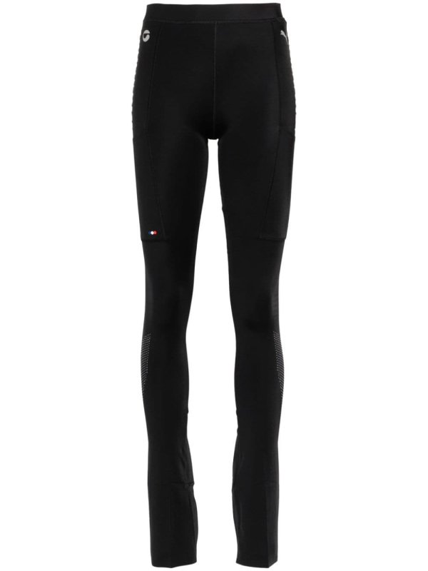 X Puma rubberised-logo leggings