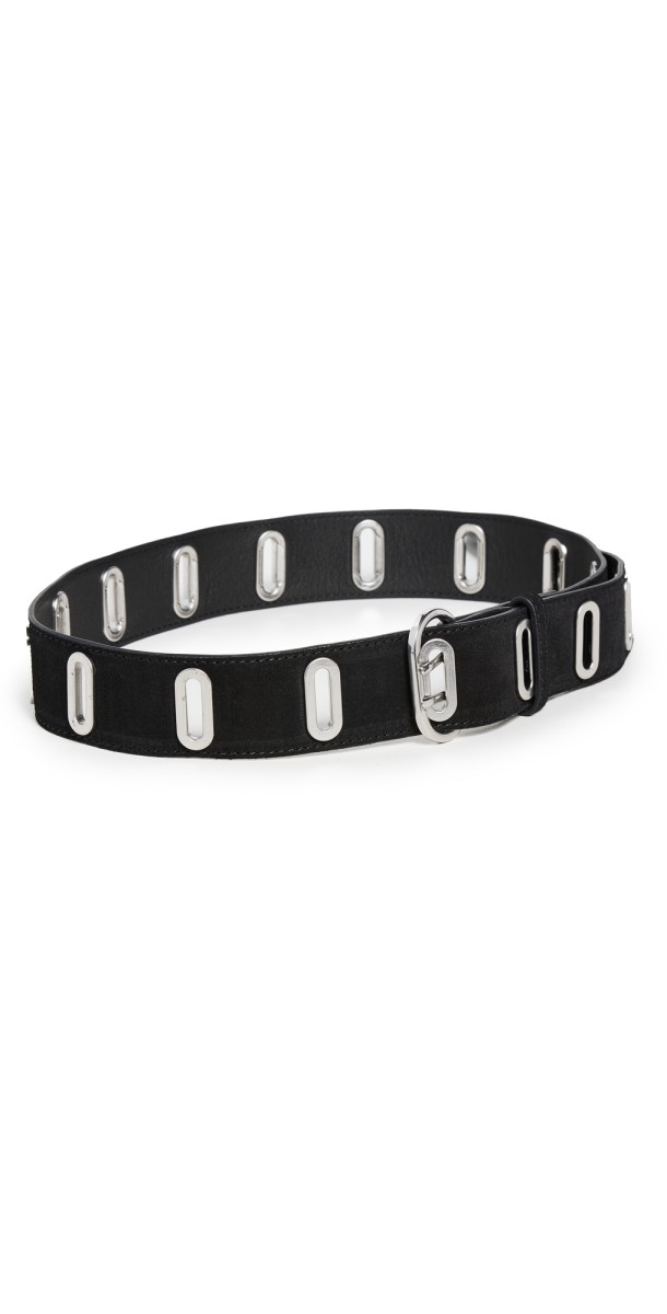 rag & bone River Studded Belt Blksd